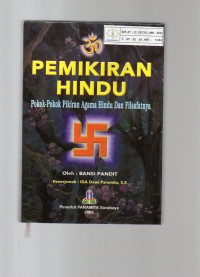 Image of Pemikiran Hindu : Pokok-Pokok Pikiran Agama Hindu dan Filsafatnya